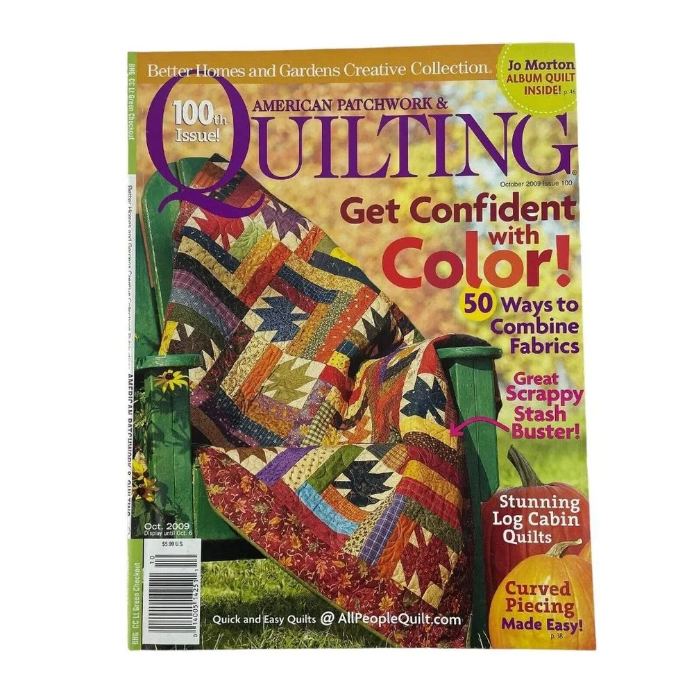 Better Homes & Gardens American Patchwork &‎ Quilting Magazines Full Year 2009